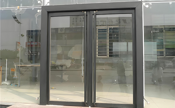 托克逊玻璃地弹门