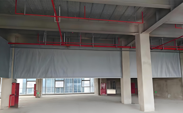 托克逊防火布挡烟垂壁