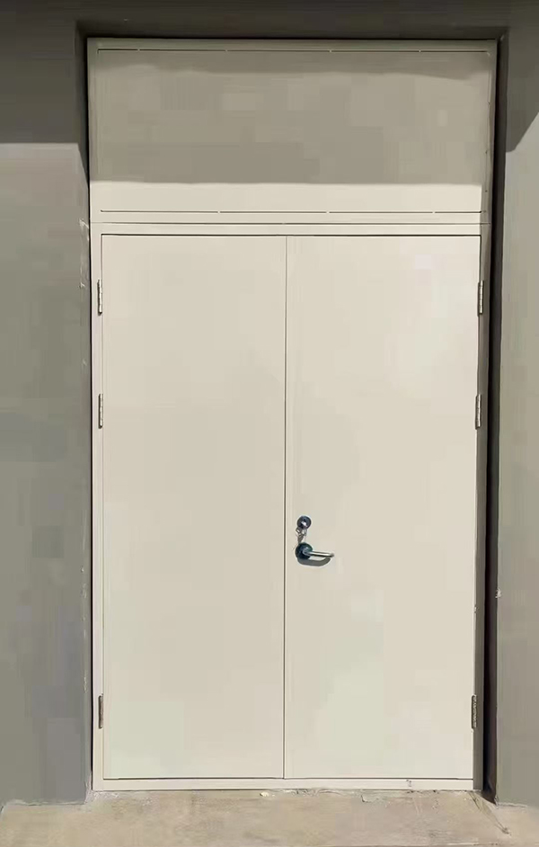 展览馆项目完成大跨度托克逊防火门安装